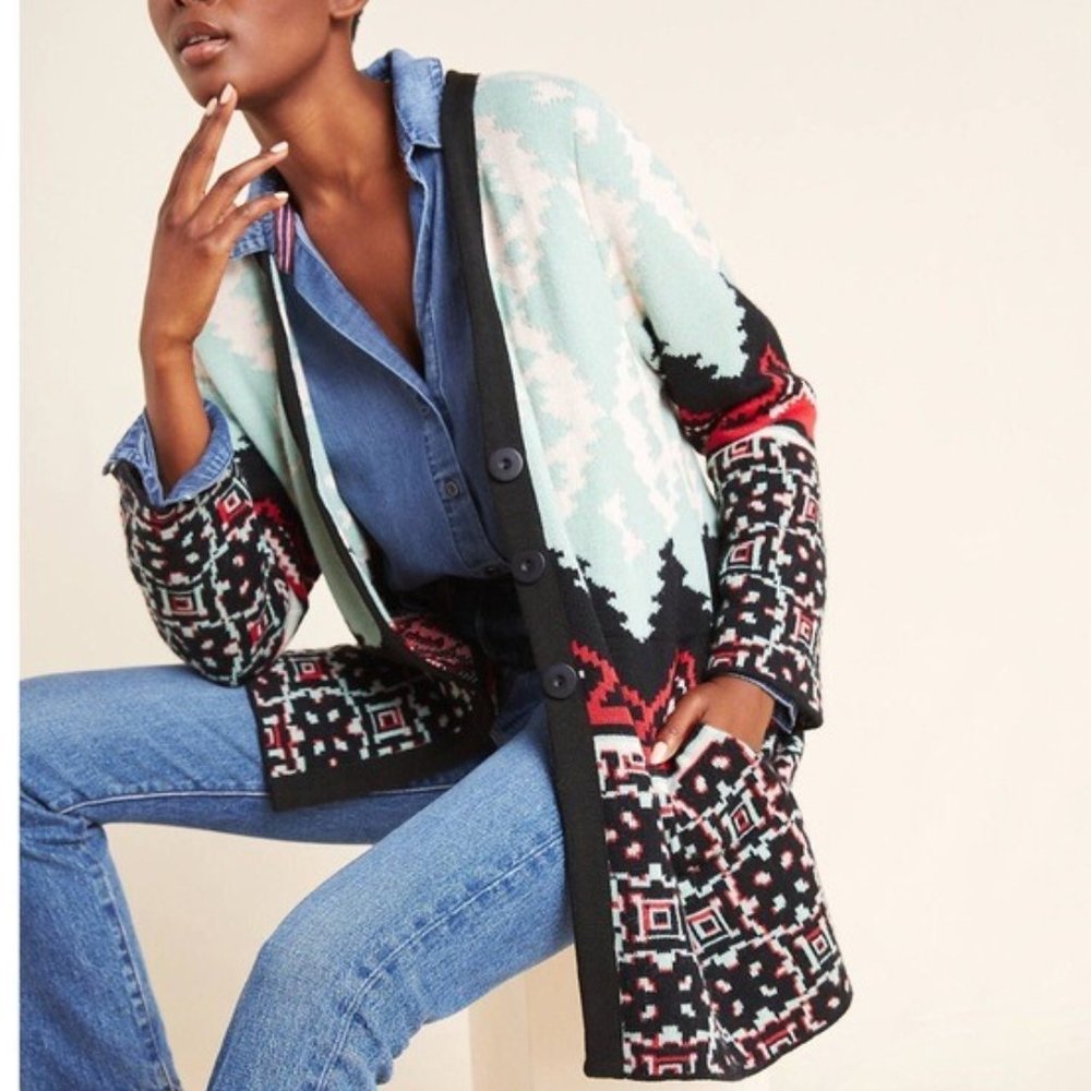 NWOT Anthropologie Alpine Cardigan